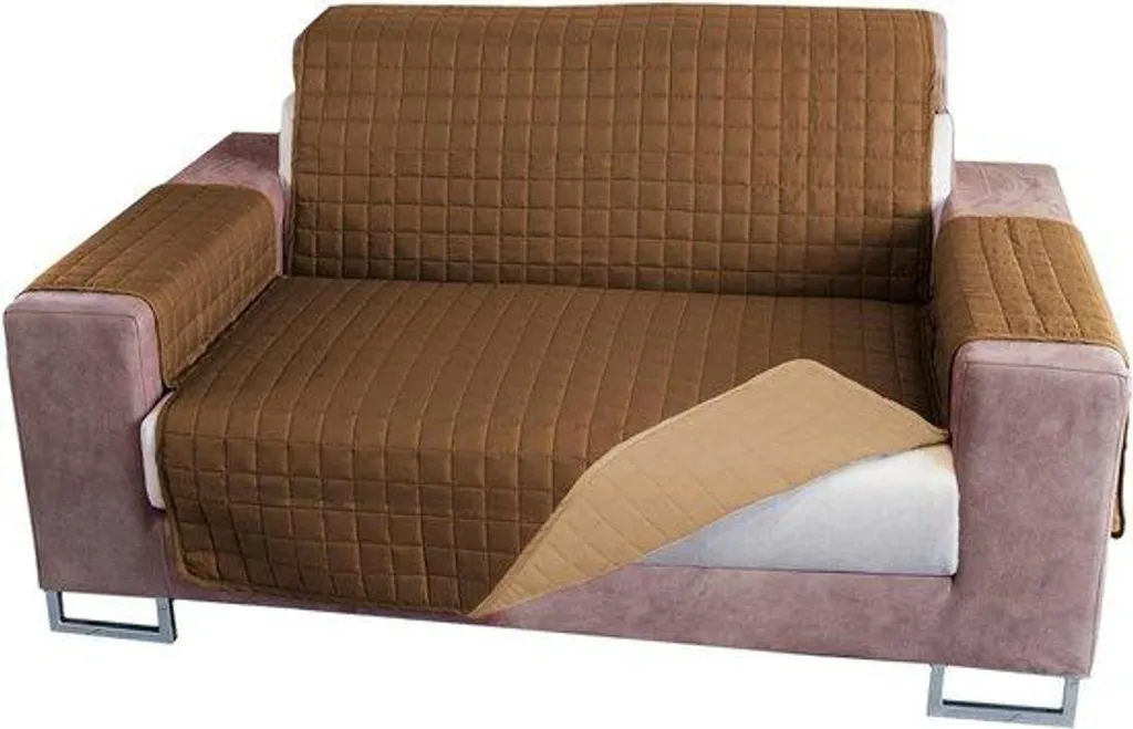 Housse 4 places amovible Mokka Sand en tissu premium facile à installer
