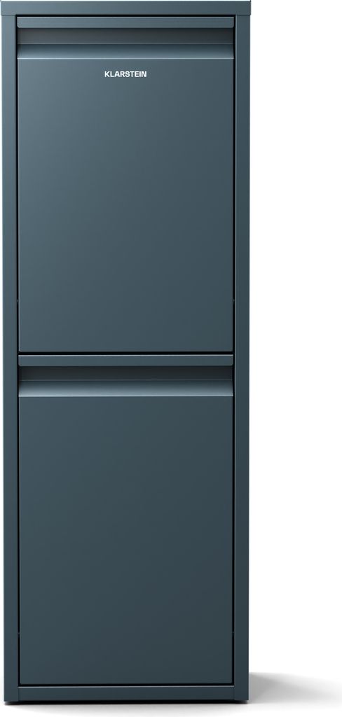 Klarstein Mülleimer 2 Fächer - 36 L Trennsystem, Edelstahl, Produktbild 