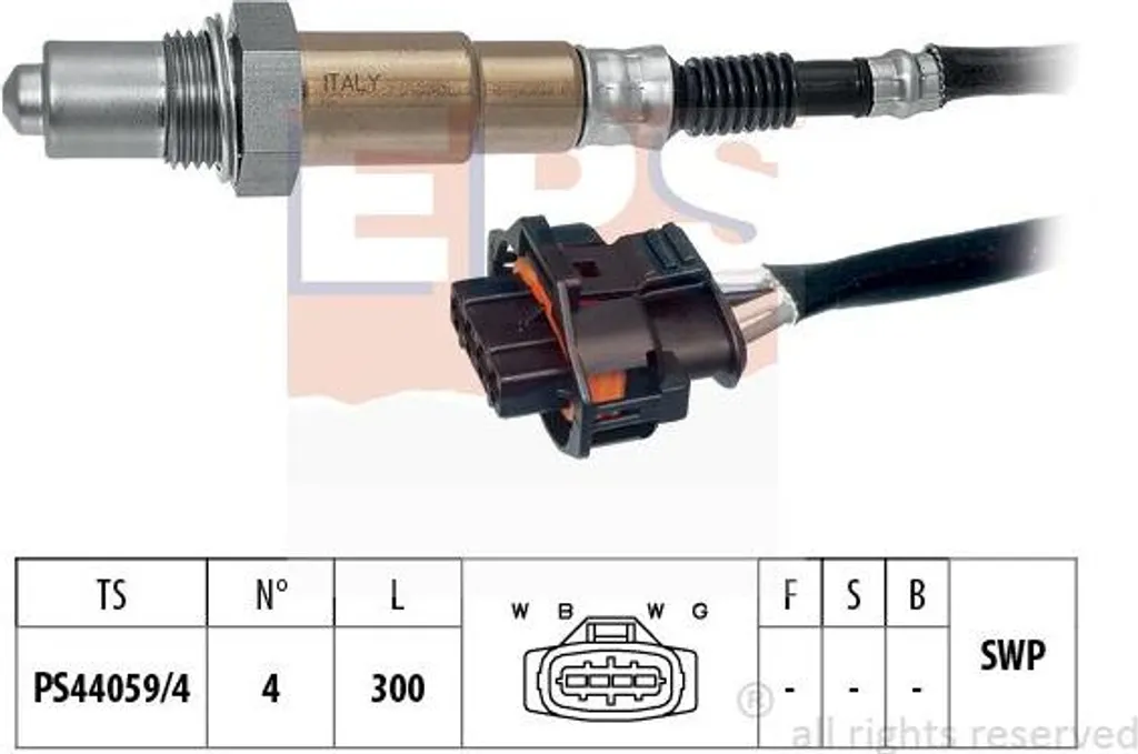 Sonde Lambda pour Réparer Échappement Astra H et Corsa C OE 9158718