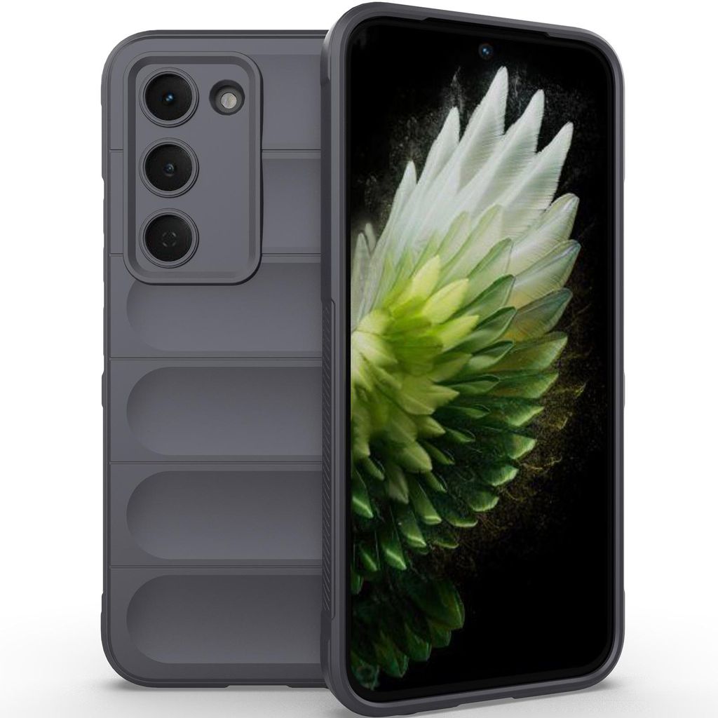 Handyhülle für Tecno Spark 40 Pro 4G Weich TPU Silikon Stossfest Anti-rutsch Hülle Dunkelgrau