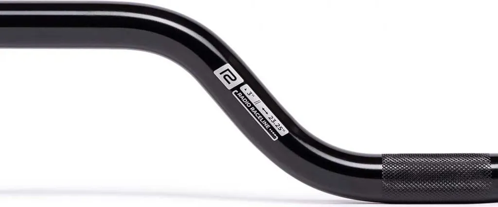 Guidon BMX Race pour Enfant Radio Raceline Xenon Mini 76mm Argent 590mm