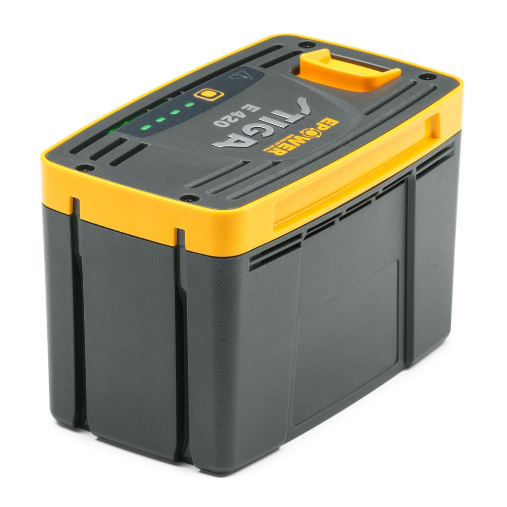 A studio shot of a battery pack.