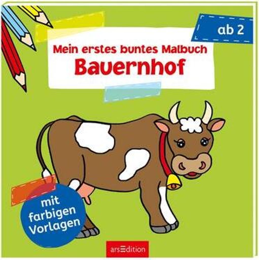 Mein erstes buntes Malbuch - Bauernhof Produktbild 