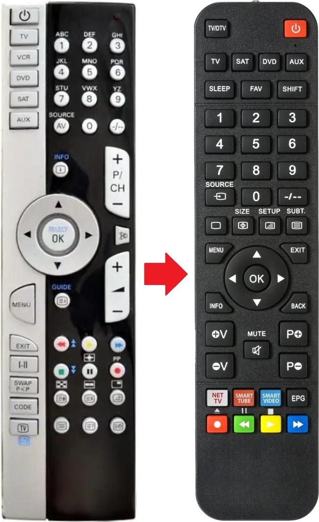 Fernbedienung passend für MEDION MD30312 | MD30361 | MD30373