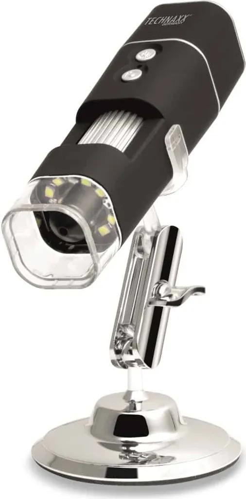 Technaxx TX-158 Microscope sans fil Wi-Fi 1080p avec capteur couleur FHD