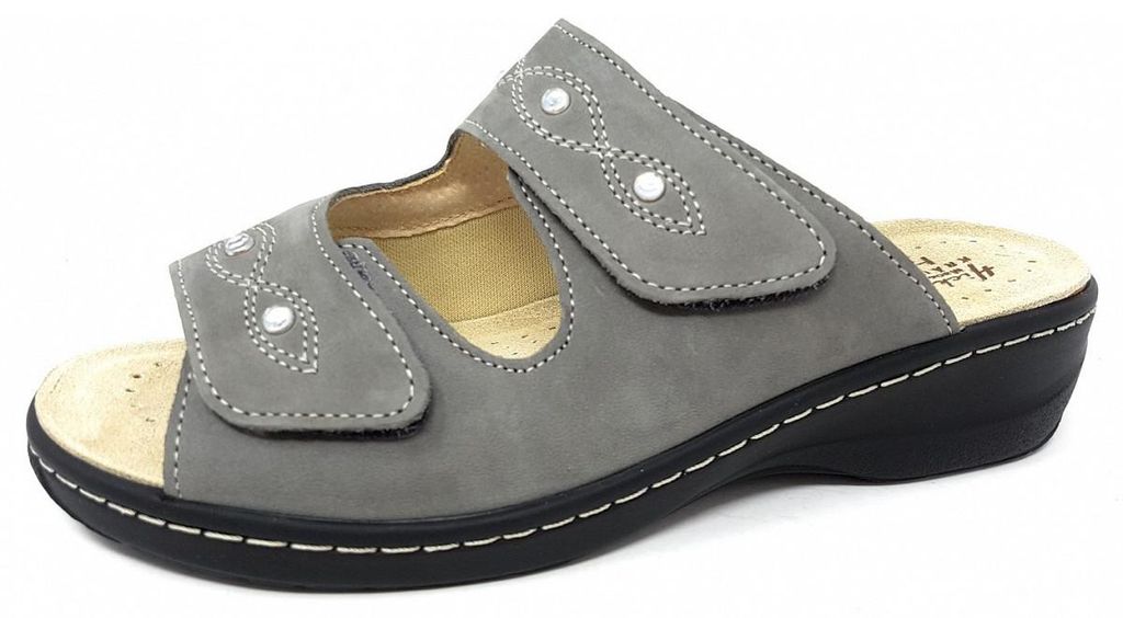 Hickersberger Milano Hallux Pantolette Grau Produktbild 