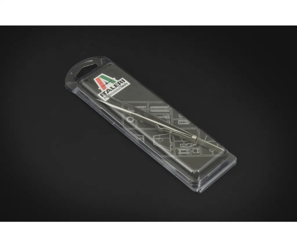 Pincette Pointue avec Arrêt 160mm 510050821 - Pince de Précision Acier