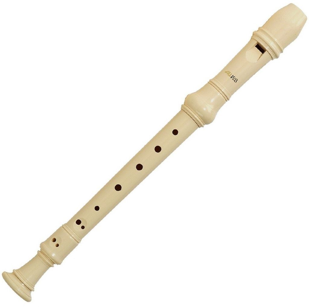 Aulos 302A Elite Soprano Blockflöte C Weiß