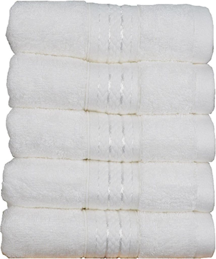 A&R 405.50 | Natural Bamboo Guest Towel - Gästetuch - 40 x 60 cm - Farbe: White - Größe: 40 x 60 cm