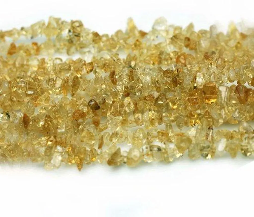 Perles de quartz citron facettées de 3 à 8 mm, éclat jaune lumineux