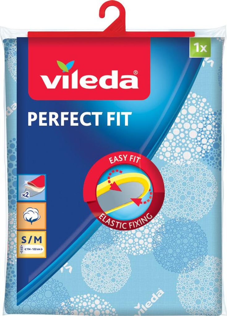 VILEDA Bügeltischbezug Perfect Fit für 114-122x34-42cm Zdjęcie produktu 