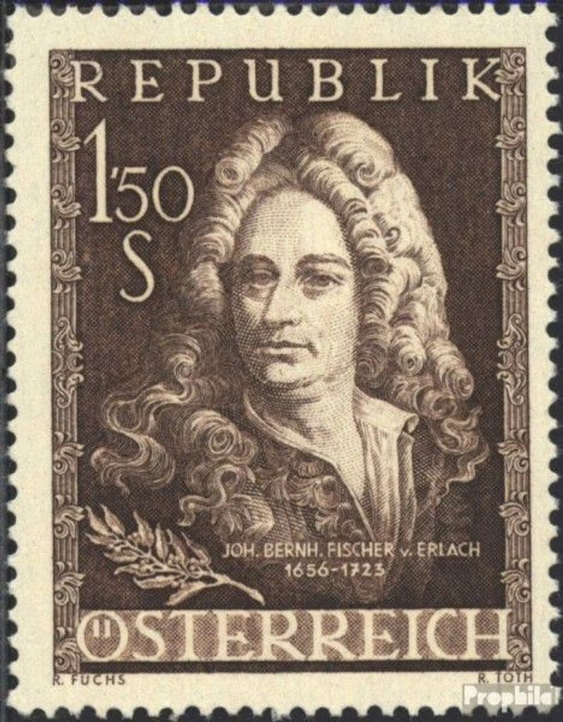 Briefmarken Österreich 1956 Mi 1028 (kompl.Ausg.) postfrisch von Erlach