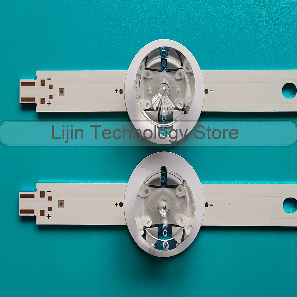 Kit 12 Strisce LED Retroilluminazione TV 595mm 3V - Ricambio Professionale - 2