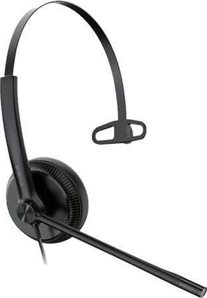 Yealink YHS34, Kabelgebunden, Büro/Callcenter, 20 - 20000 Hz, Kopfhörer, Schwarz