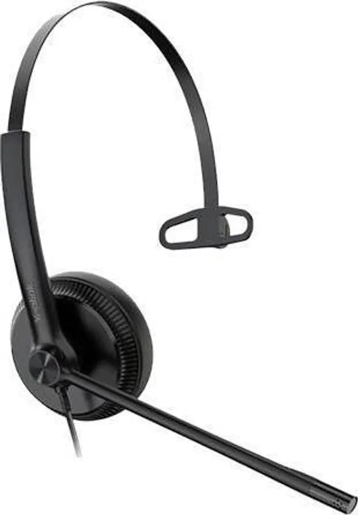 Casque Filaire Yealink YHS34 Mono pour Communications Unifiées et Bureaux