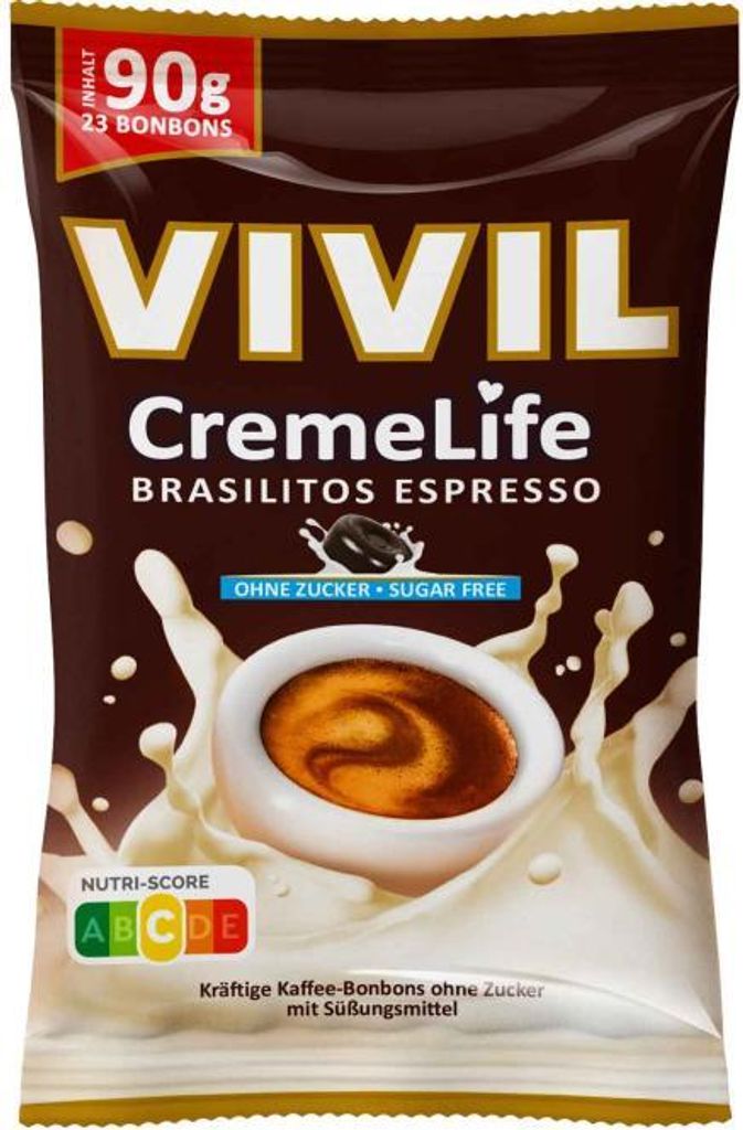 VIVIL® 4744 VIVIL® Creme Life Brasilitos Bonbons 90,0 g Image du produit 