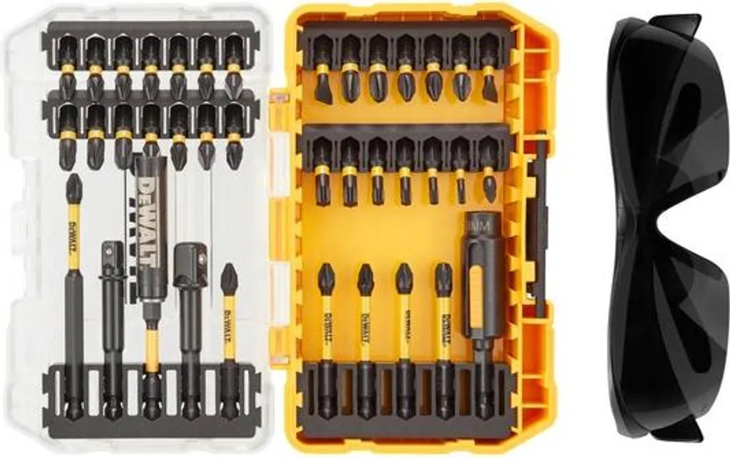 Kit de vissage pour visseuse à choc Dewalt DT70740T - 38 embouts pro