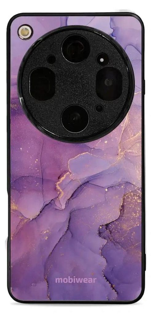 Handyhülle für Oppo Find X9 Ultra, Mobiwear Glossy Case, Violett