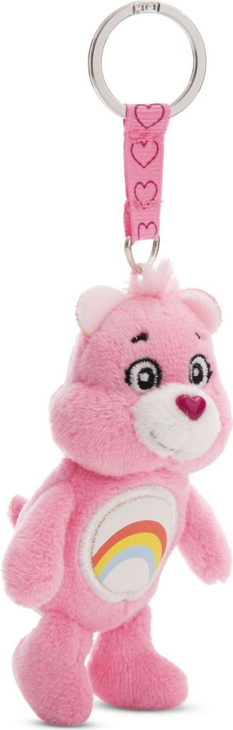 Nici Care Bears Cheer Bear 10 Cm Portachiavi Rosa Rosa Immagine del prodotto 