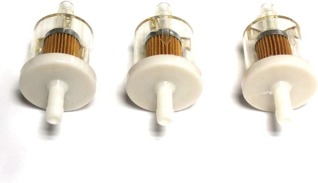 Kraftstofffilter 3er Set - Passt Für Briggs & Stratton, Kawasaki, Kohler & Tecumseh Motoren