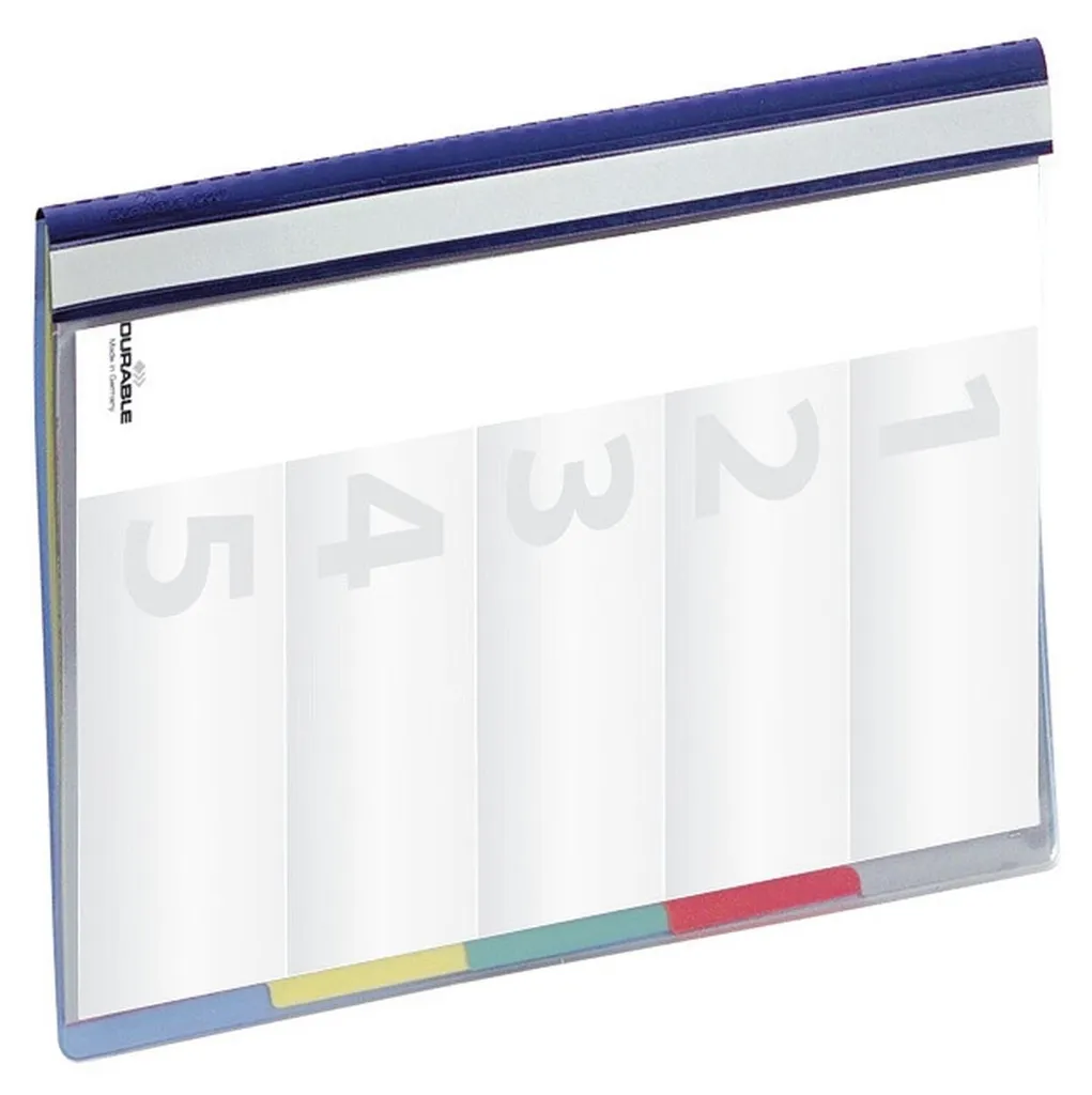 DURABLE DIVISOFLEX 255706 Classeur A4 avec 5 intercalaires intégrés