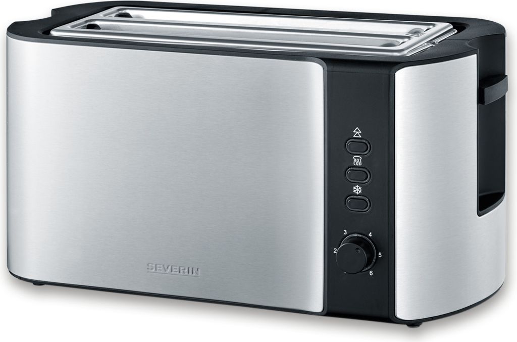 Langschlitztoaster 4 Scheiben SEVERIN AT 2590 Röstaufsatz Produktbild 