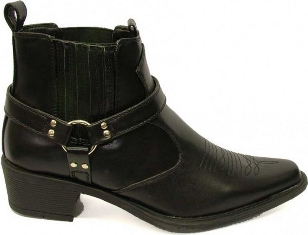 US Brass Herren Eastwood Cowboy-Stiefel / Produktbild 1