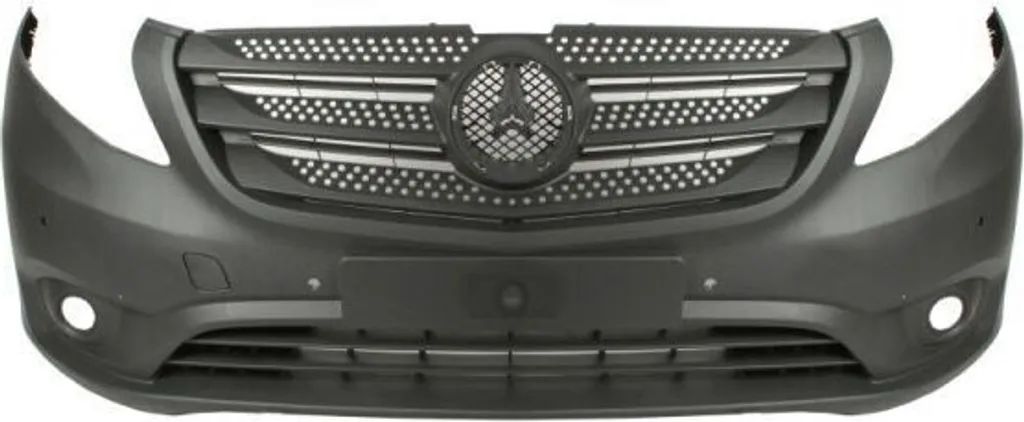 Pare-chocs Avant BLIC 5510-00-3552903Q pour Mercedes Vito W447 - Noir