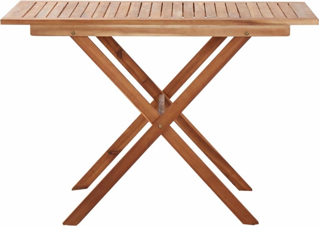 vidaXL Gartentisch 110x67x74 cm Massivholz Akazie Produktbild 