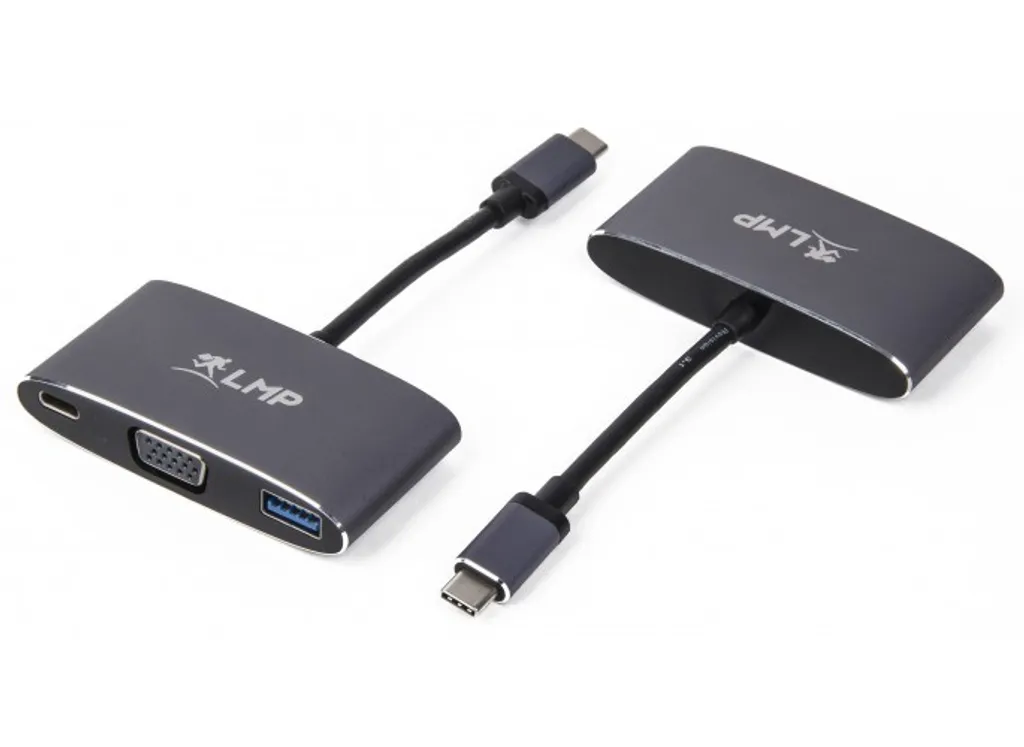 LMP Multiport Hub USB-C VGA USB 3.0 Alluminio - Business Edition - 3