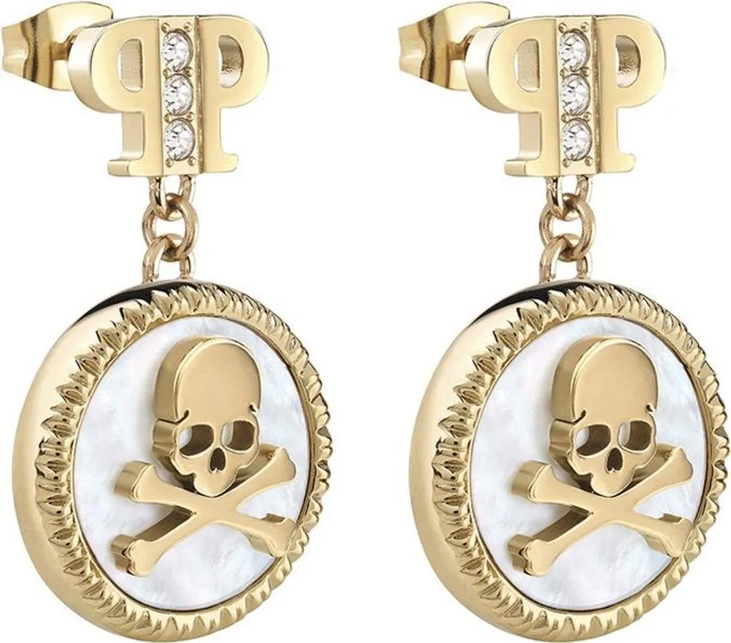 Boucles d'oreilles Philipp Plein PJ2EA08EU Anti-Allergie Acier Doré