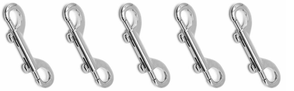 Doppelkarabiner Set mit 5 Stück Karabinerhaken im Set mit 5 Produktbild 