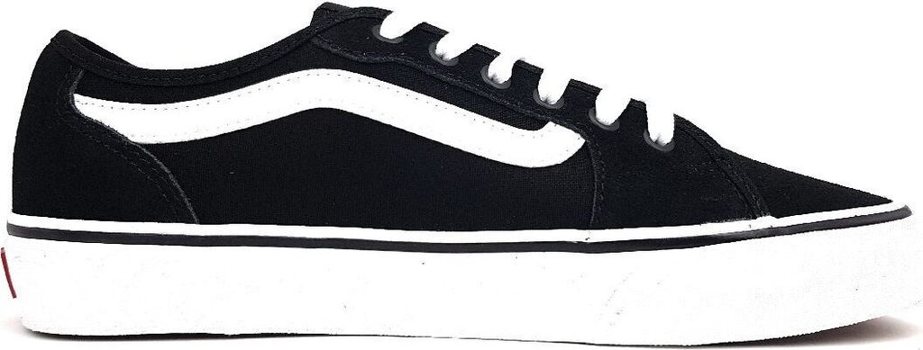 Vans Mn Filmore Decon Suede/Canvas Black/White Größe EU 45