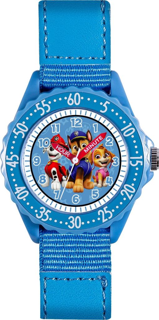 Orologio Paw Patrol "Zeit-Lehrer" con cinturino in tessuto Immagine del prodotto 