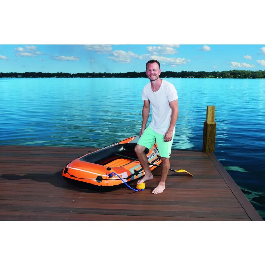 Bateau de plage pour lac et mer Bestway Hydro-Force Raft Set 61062 - 77