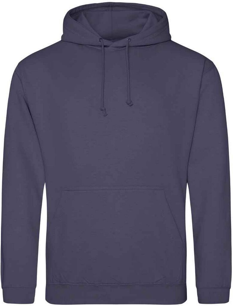 AWDis Cool - "College" Kapuzenpullover für Herren/Damen Uni PC6005 (S) (Mittelgrau)