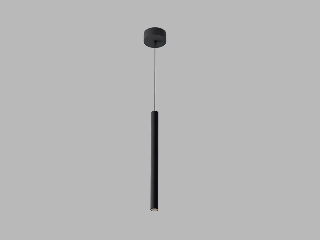 Suspension LED MIKY SLIM 35 Z Noir CRI90 Ø25mm - Design Minimaliste