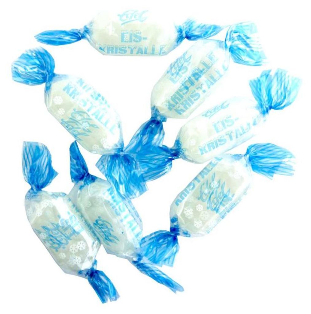Edel Eiskristall-bonbons, verfrissend, ongezoet en verpakt, Productafbeelding 