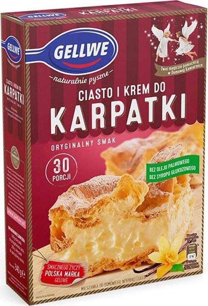 Gellwe Mieszanka do Ciasta Karpatka 340 g Obrázek produktu 