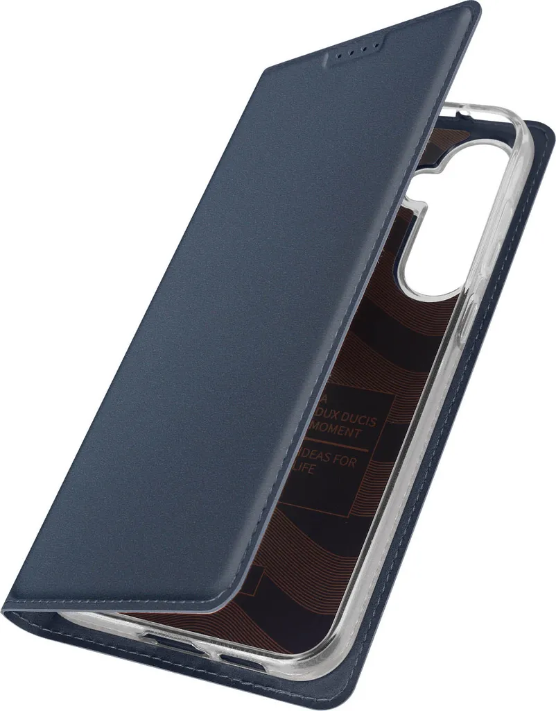 Custodia Dux Ducis Samsung Galaxy S23 FE Blu | Cover Portafoglio Elegante