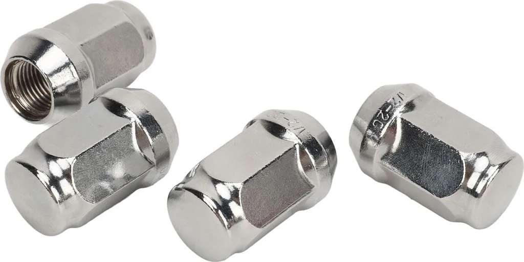 Évitez la Rouille : 16 Écrous de Roue Chrome 1/2-20 pour E-Z-GO 14723 G1