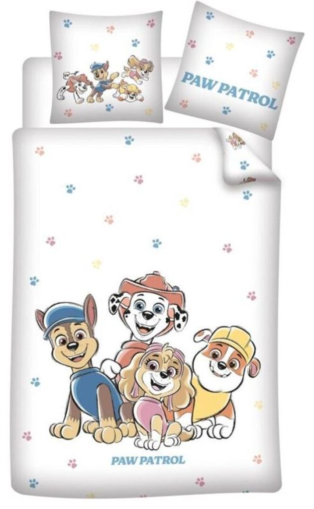 Paw Patrol Kinderbett-Bettwäsche mit Print – 100 x 140 cm – Produktbild 