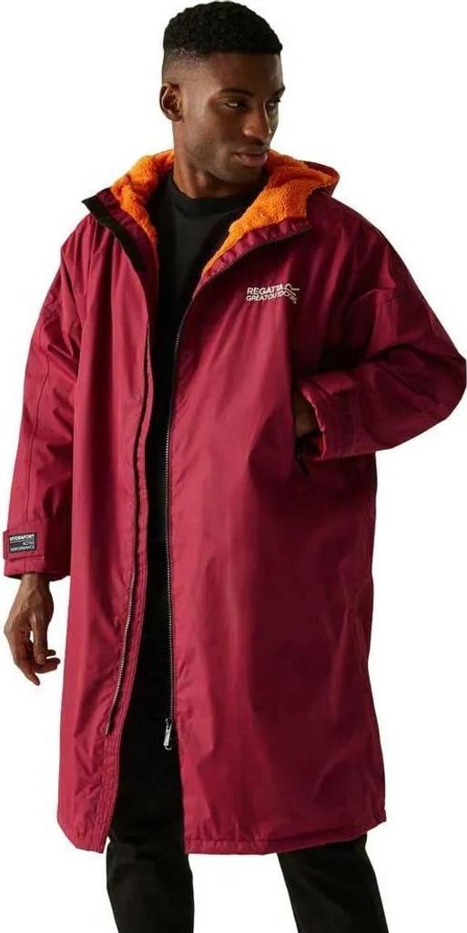 Regatta Wasserdichter Wickelmantel, Rot L/XL Produktbild 