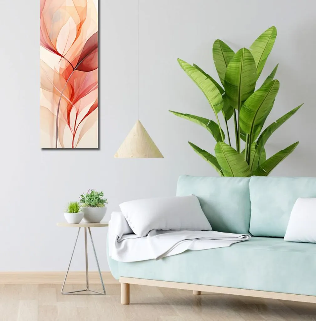 Quadro 30x100 cm Delicatezza eterea - 2