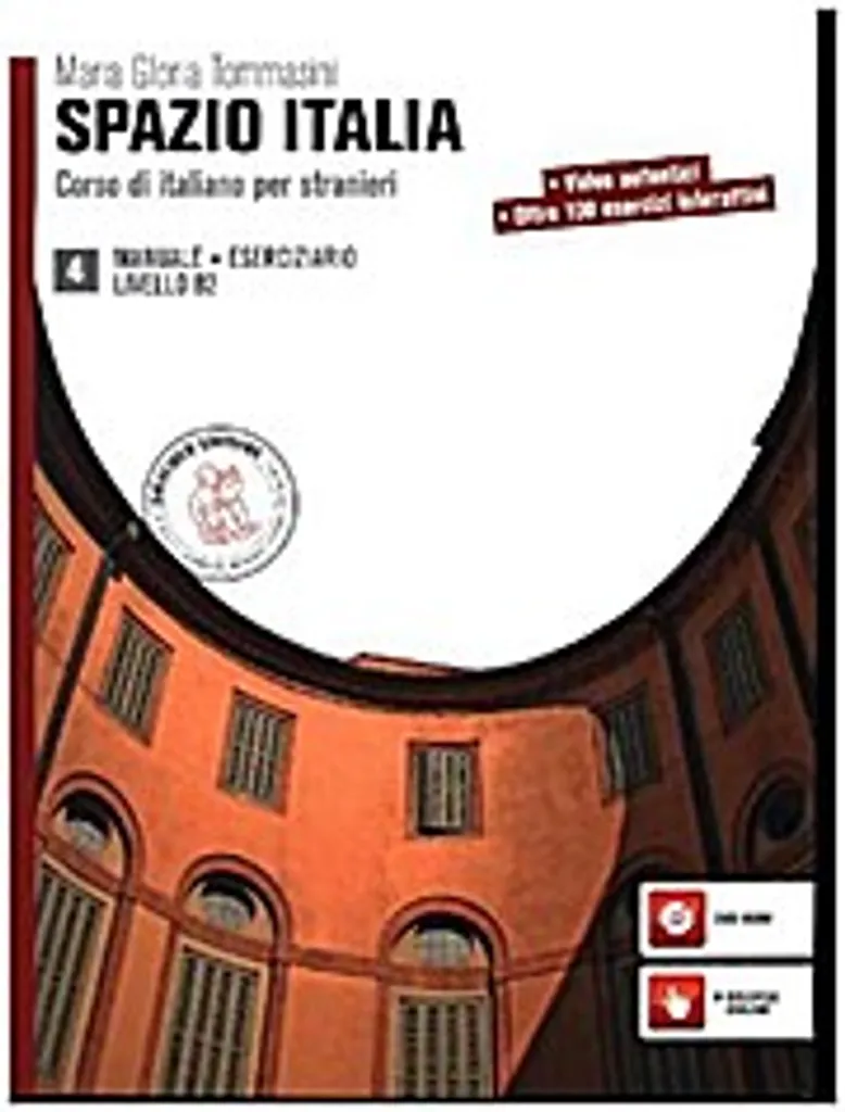 Spazio Italia 4 : Méthode interactive d'italien avec CD-Rom multimédia