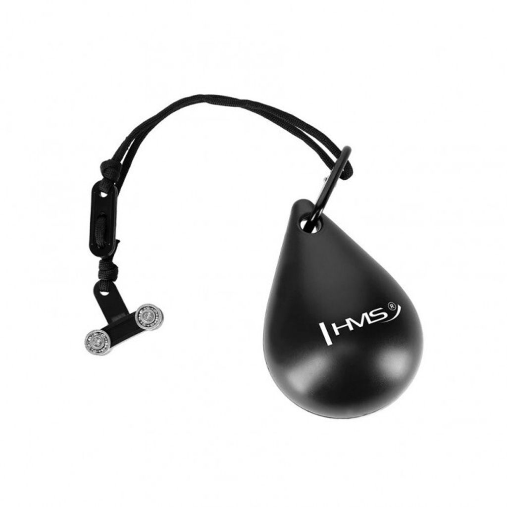 Masážní hula hoop HMS HHW02 se závažím černá Obrázok produktu 4
