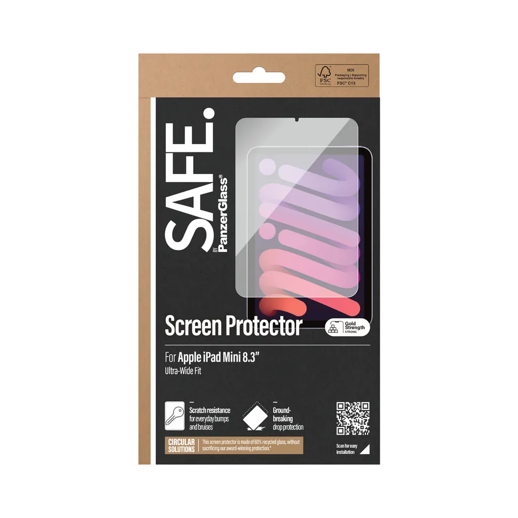 TECHGEAR Vetro Antiriflesso Compatibile con iPad Mini 6 2021 8.3 Pollici - Autentica Pellicola Protettiva Opaca in Vetro Temperato [Senza Bolle] [Durezza 9H] [ Anti-graffio