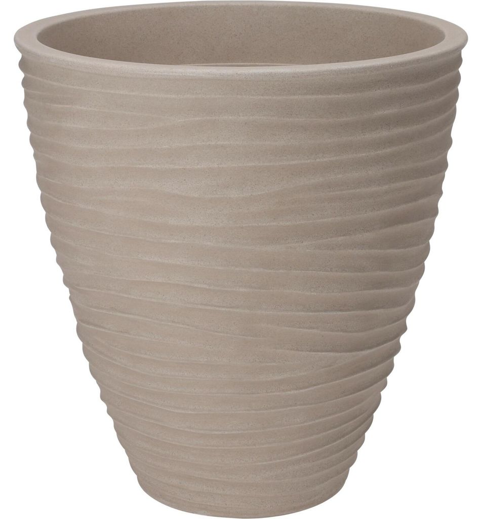 Pro Garden Pflanztopf - Garten - Kunststoff - beige - D40 x Produktbild 