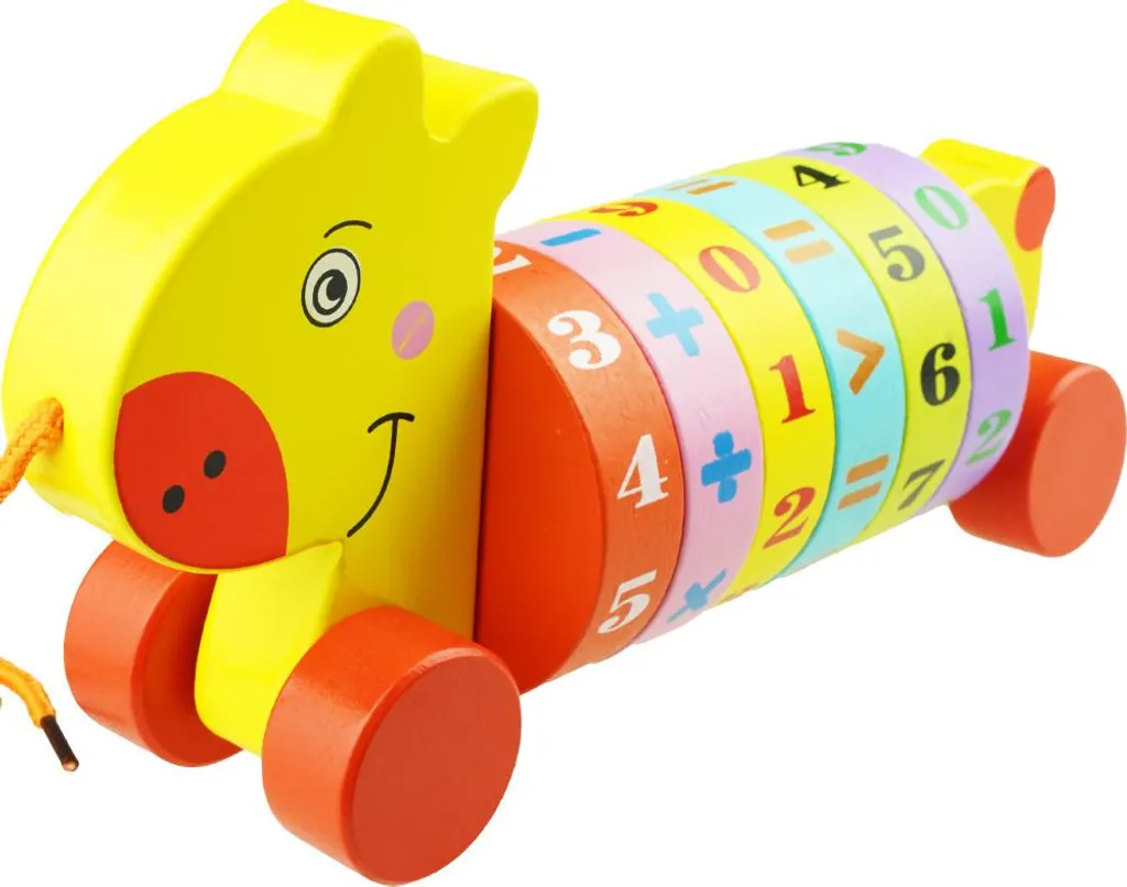 Puzzle 2 en 1 bois calcul : Apprendre les maths sans écran - 3