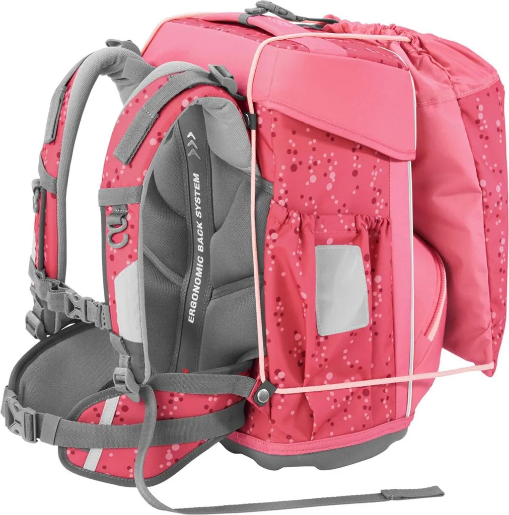 Set cartable scolaire Step by Step Pink Bubbles idéal pour la rentrée